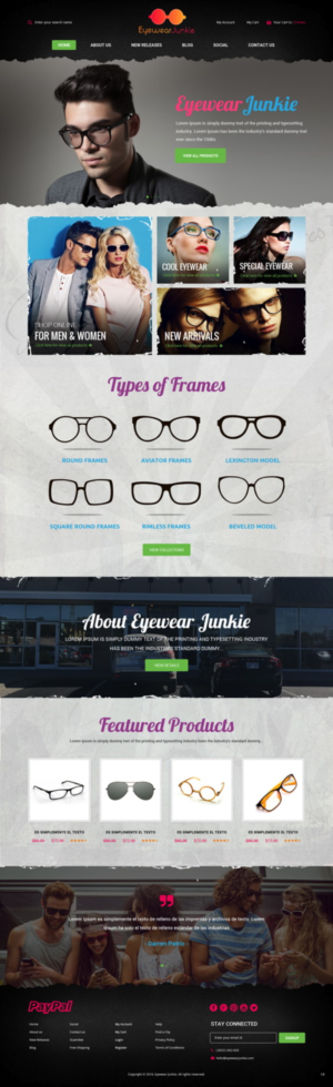 Web Design by pb for this project | Design: #12739659