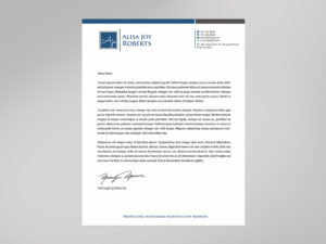 Design En-Tête par Designs 2019 pour The Law Office of Alisa Joy Roberts, PC | Design : #12496799