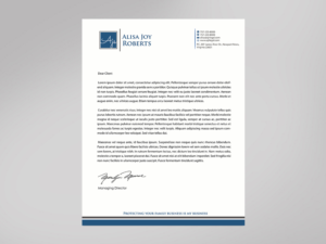 Design En-Tête par Designs 2019 pour The Law Office of Alisa Joy Roberts, PC | Design : #12496802
