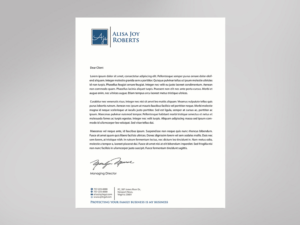 Design En-Tête par Designs 2019 pour The Law Office of Alisa Joy Roberts, PC | Design : #12497543