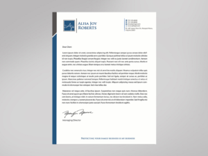 Design En-Tête par Designs 2019 pour The Law Office of Alisa Joy Roberts, PC | Design : #12497749