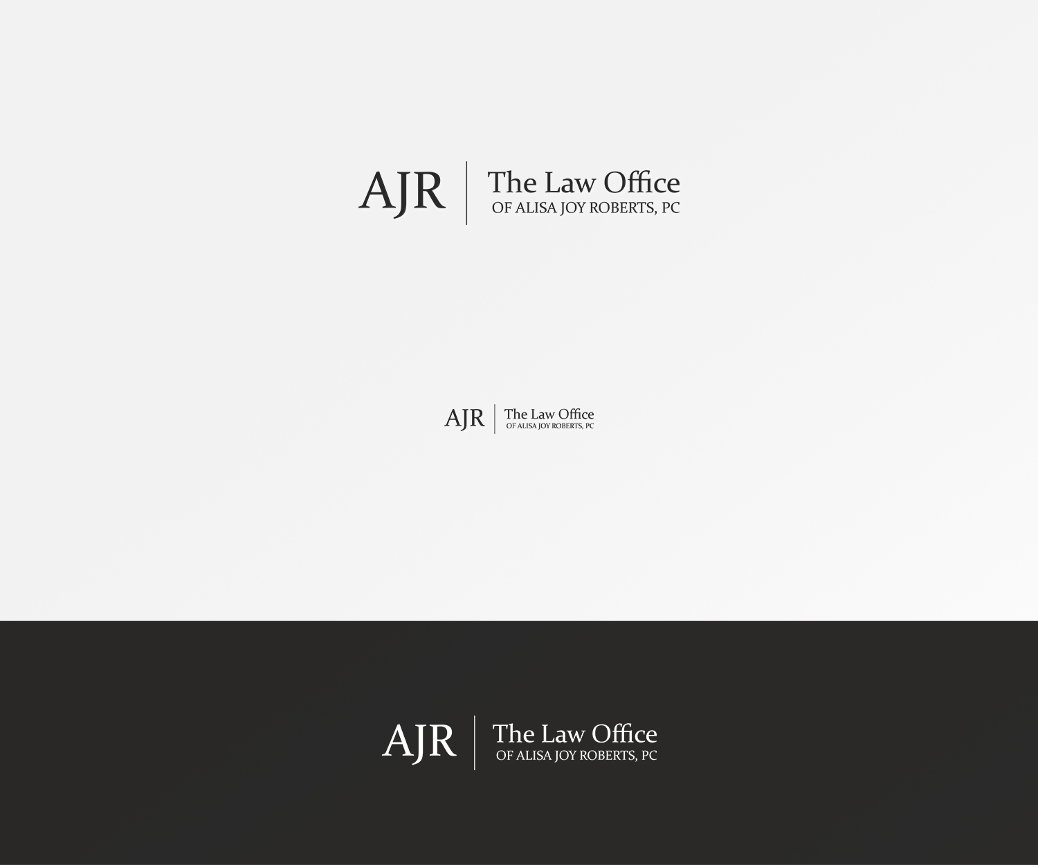 Letterhead Design by logodentity for The Law Office of Alisa Joy Roberts, PC | Design #12485602