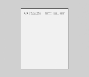 Letterhead Design by logodentity for The Law Office of Alisa Joy Roberts, PC | Design: #12489930