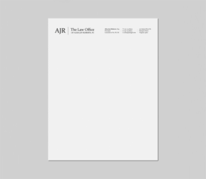 Letterhead Design by logodentity for The Law Office of Alisa Joy Roberts, PC | Design: #12489931