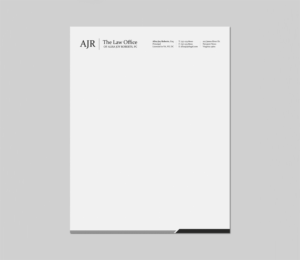 Letterhead Design by logodentity for The Law Office of Alisa Joy Roberts, PC | Design: #12489932
