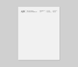 Letterhead Design by logodentity for The Law Office of Alisa Joy Roberts, PC | Design: #12522744