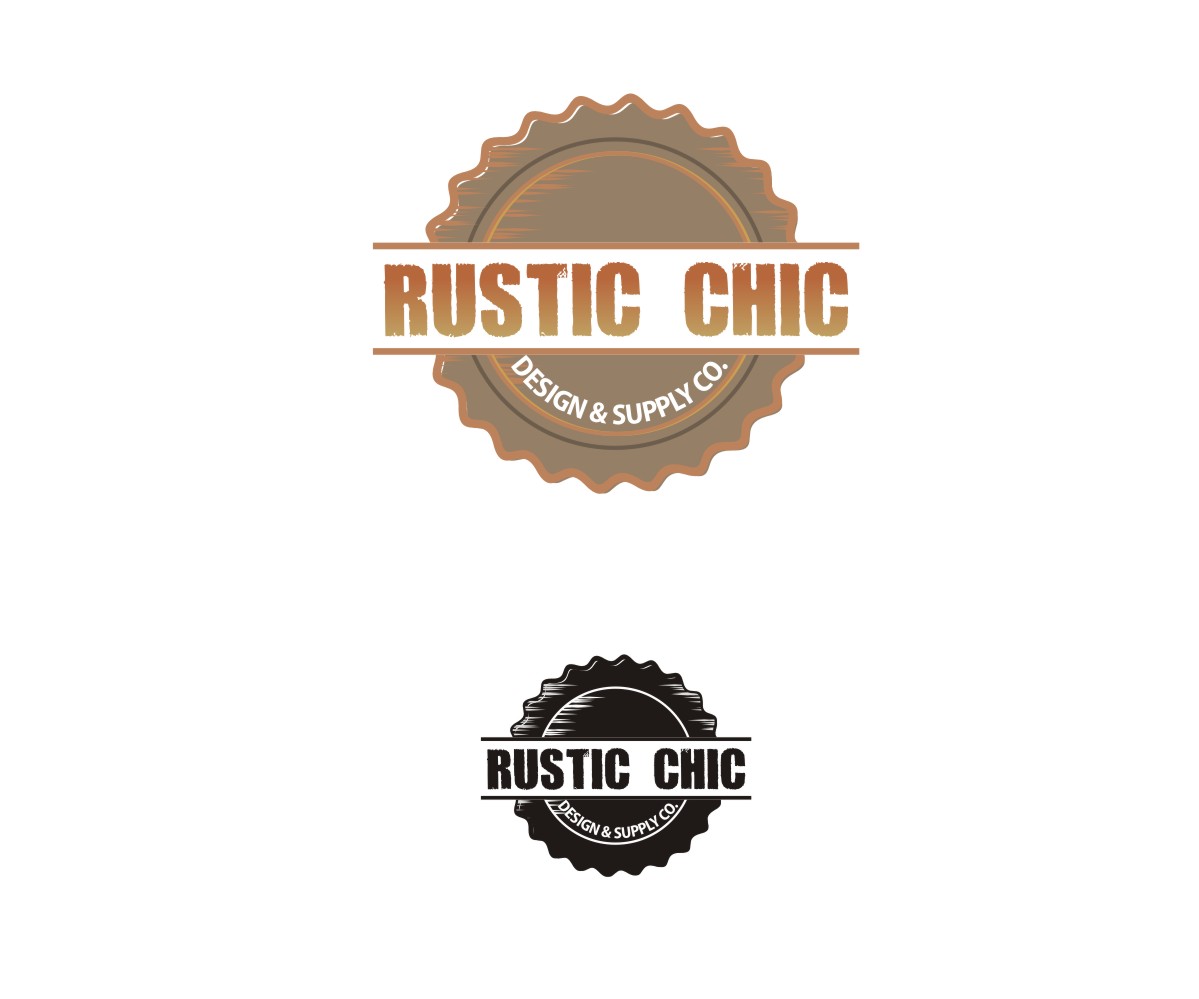 Diseño de Logo por Falguni para Rustic Chic Design & Supply Co. | Diseño #12478765