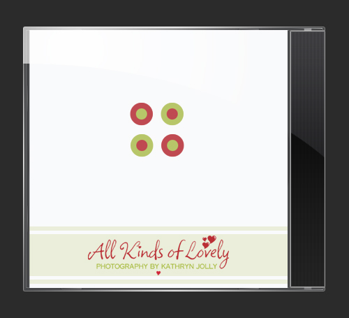 Design de Pochette de CD par Daniel Benitez pour All Kinds of Lovely Photography | Design #528591
