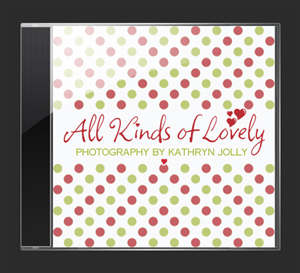 Design de Pochette de CD par Daniel Benitez pour All Kinds of Lovely Photography | Design : #530902
