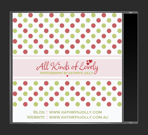 Design de Pochette de CD par Daniel Benitez pour All Kinds of Lovely Photography | Design : #530904