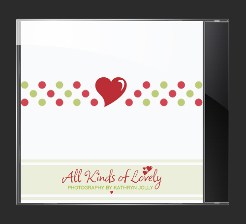 Design de Pochette de CD par Daniel Benitez pour All Kinds of Lovely Photography | Design #530909