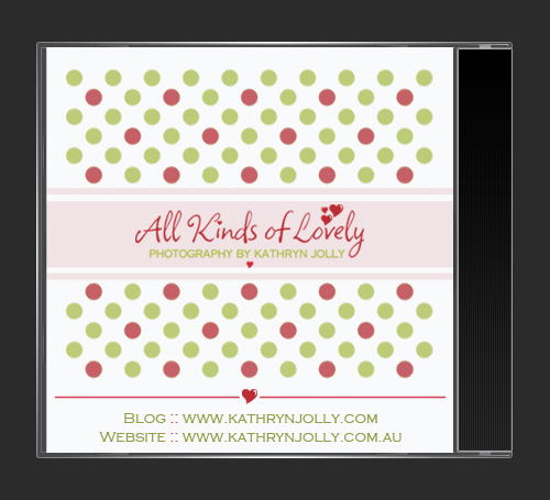 Design de Pochette de CD par Daniel Benitez pour All Kinds of Lovely Photography | Design #532483