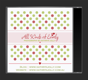 Design de Pochette de CD par Daniel Benitez pour All Kinds of Lovely Photography | Design : #532483