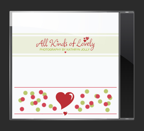 CD Cover Design by Daniel Benitez for All Kinds of Lovely Photography | Design #532488