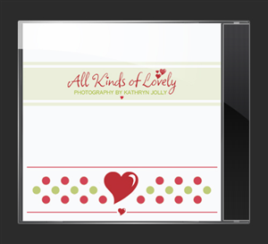 Design de Pochette de CD par Daniel Benitez pour All Kinds of Lovely Photography | Design : #535165