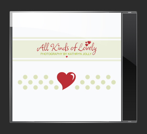 CD Cover Design by Daniel Benitez for All Kinds of Lovely Photography | Design #535353