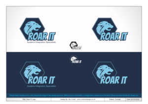Logo Design by [n]visionDesign for Roar IT Ltd | Design #12456621