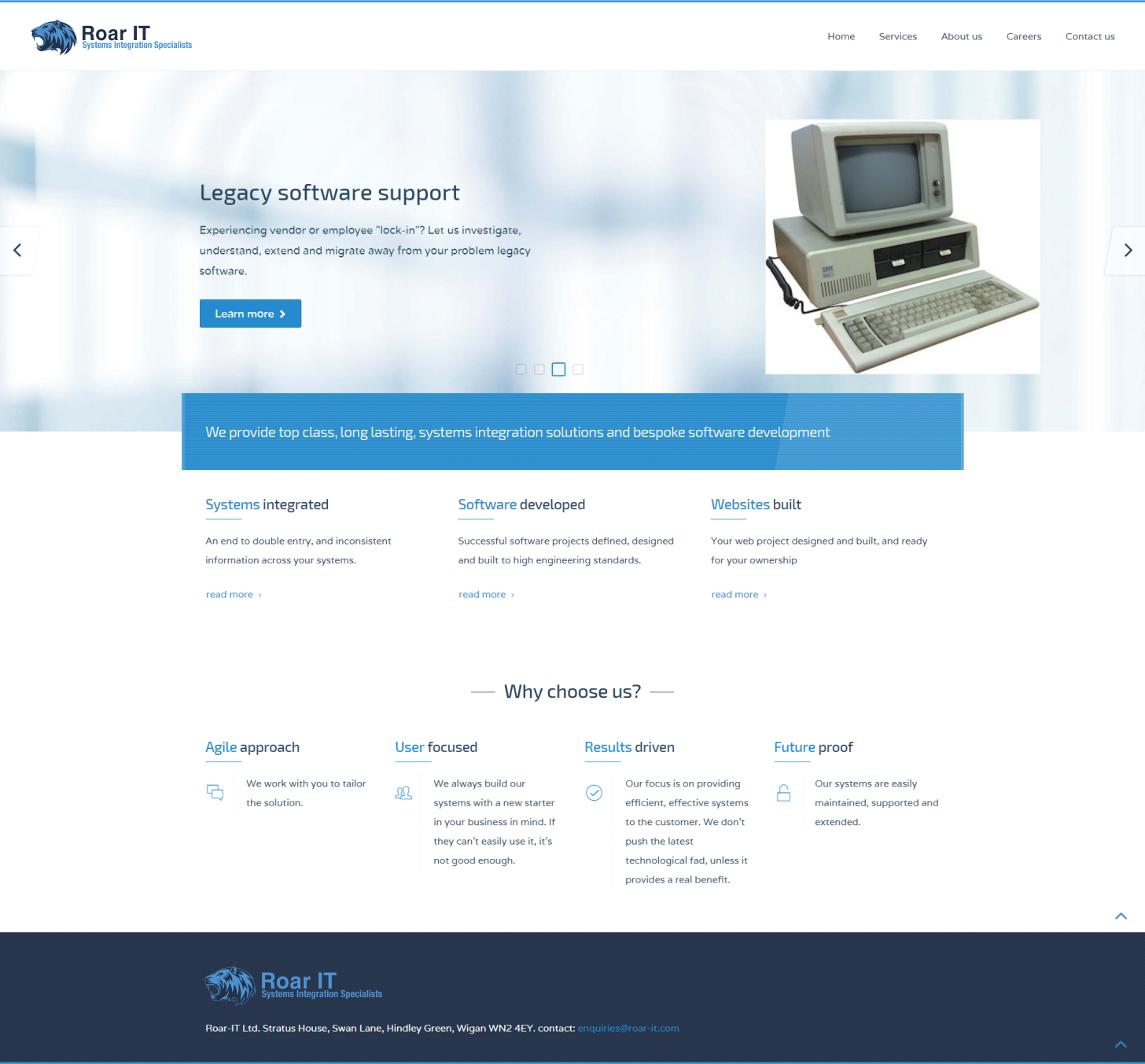 Logo-Design von Mimi &amp; Max für Roar IT Ltd | Design #12485079