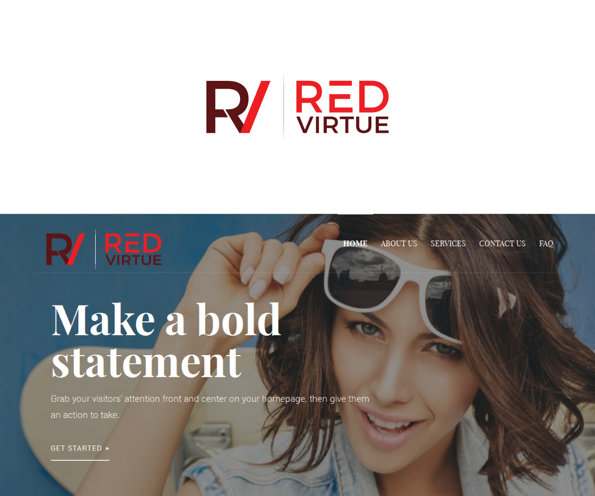Logo Design by eMARK for Red Virtue | Design #12477499