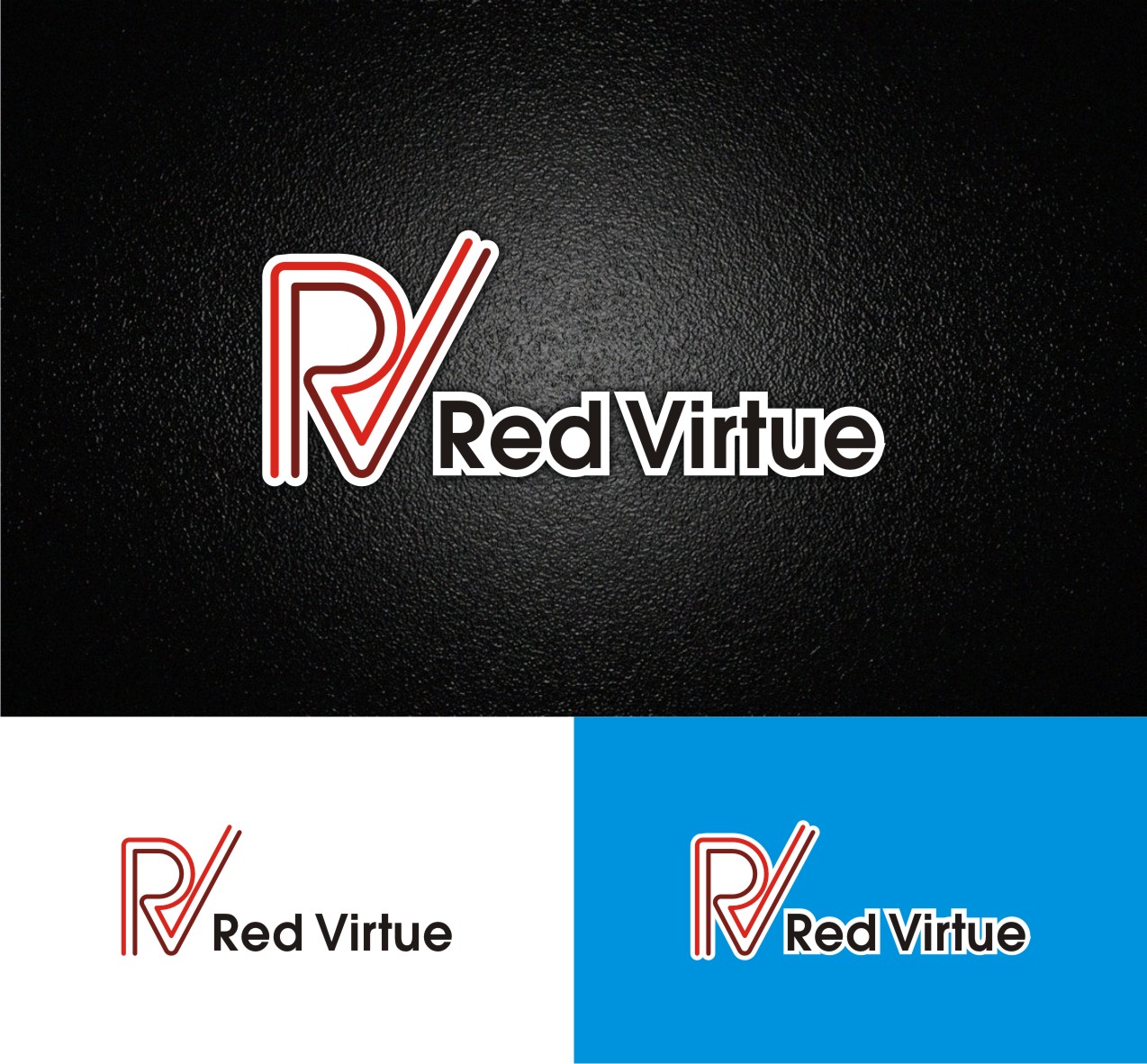 Logo Design by Rendell Sueña for Red Virtue | Design #12467702