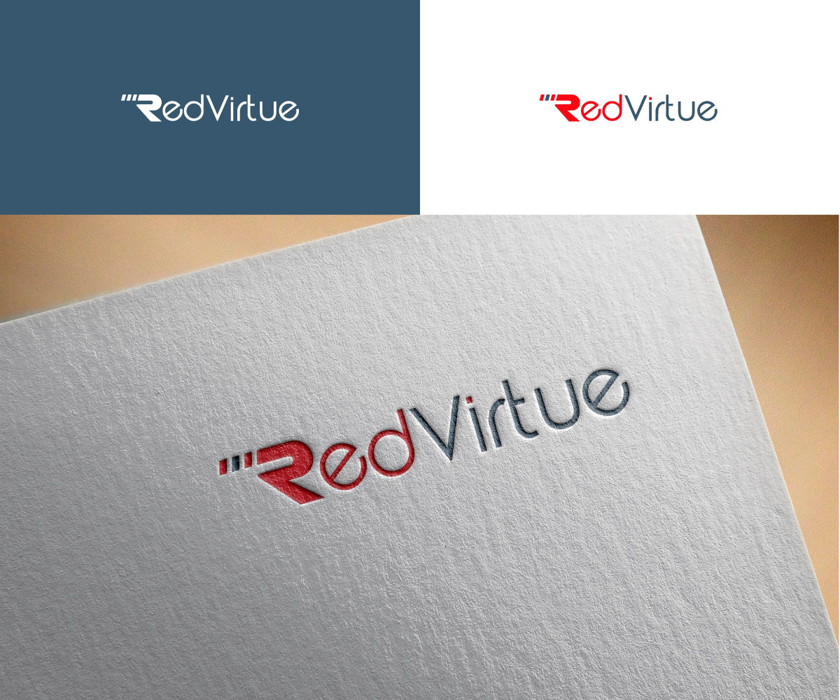Logo Design by Icon Rabbani for Red Virtue | Design #12518349