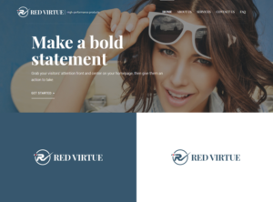 Logo Design by Icon Rabbani for Red Virtue | Design: #12521030