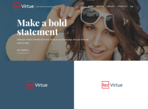 Logo Design by Icon Rabbani for Red Virtue | Design: #12526596