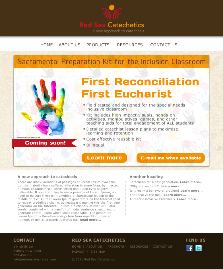 Web Design by ReyeR for this project | Design #518229