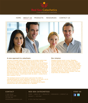 Web Design by ReyeR for this project | Design: #518230
