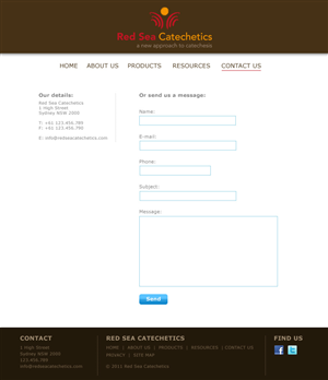 Web Design by ReyeR for this project | Design: #519513