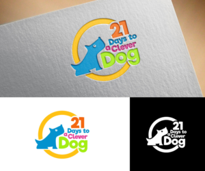 21 Days to a Clever Dog | Diseño de Logo por PsyPen