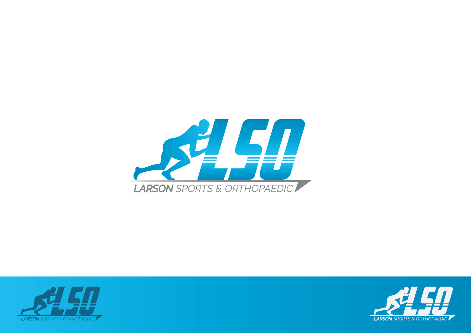 Diseño de Logo por dm.design para Larson Sports and Orthopaedics | Diseño #12534766