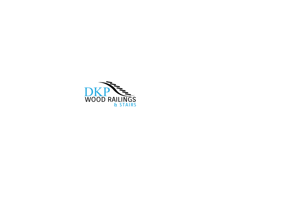 Logo Design by bluedesigns for DKP Wood Railings and Stairs | Design #12613214