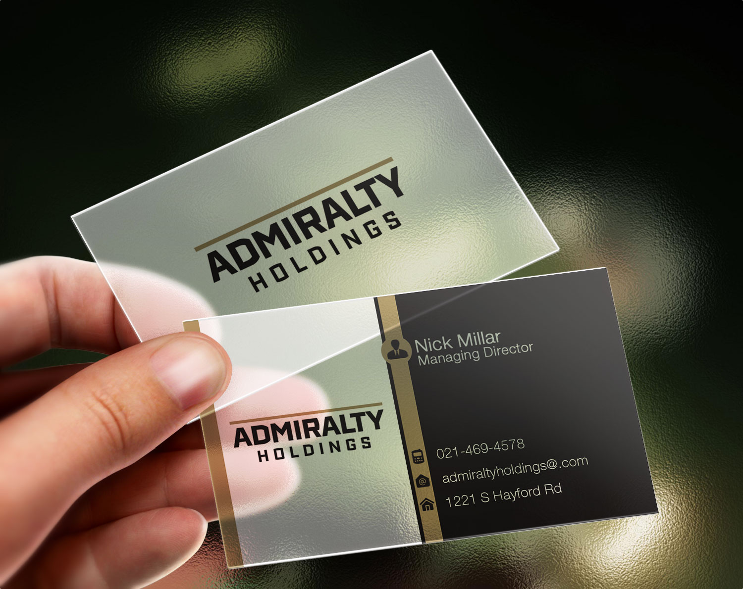 Business Card Design by Pixi Dust for Hillcrest Holdings | Design #12473706