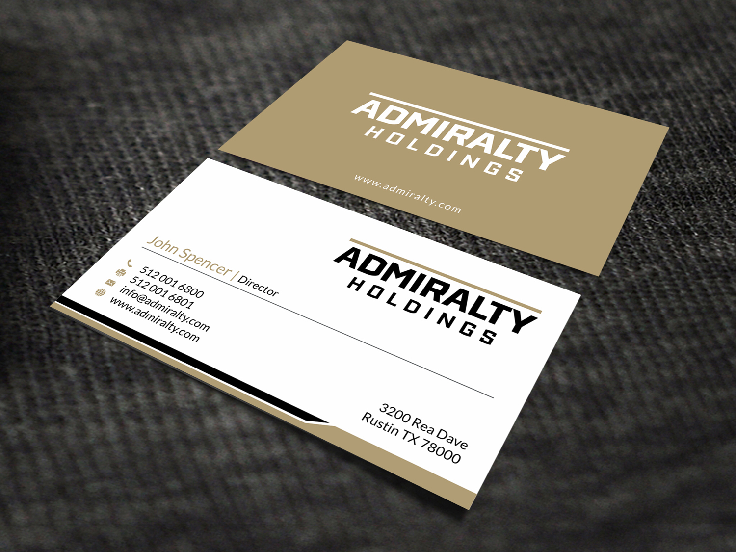 Visitenkarten-Design von SKYdesign für Hillcrest Holdings | Design #12471267