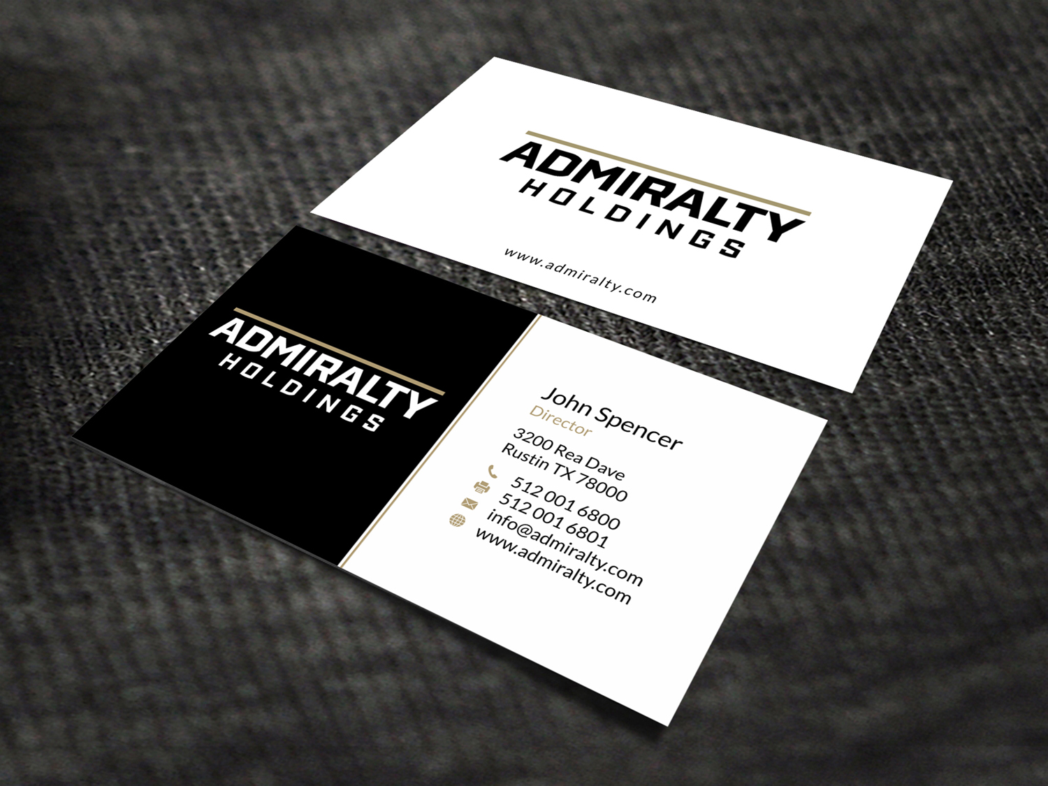 Visitenkarten-Design von SKYdesign für Hillcrest Holdings | Design #12471271