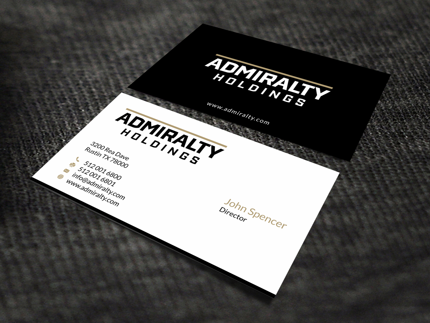 Visitenkarten-Design von SKYdesign für Hillcrest Holdings | Design #12471277