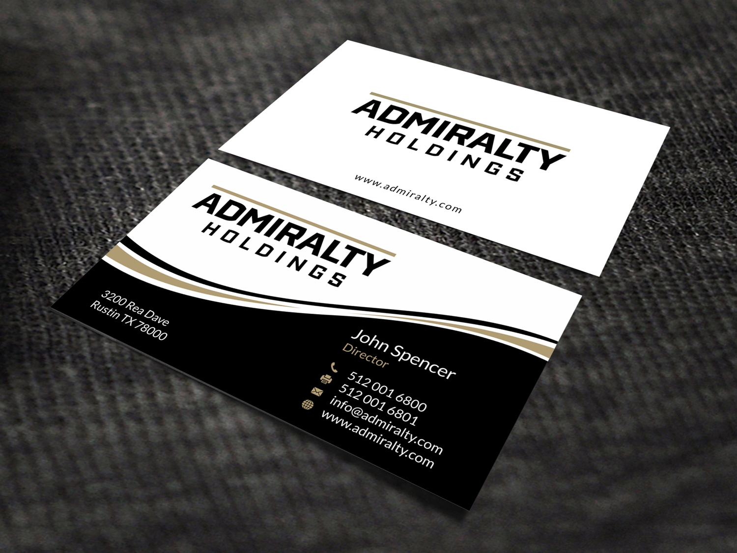 Visitenkarten-Design von SKYdesign für Hillcrest Holdings | Design #12471281