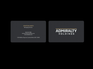Business Card Design by Creations Box 2015 for Hillcrest Holdings | Design: #12465173