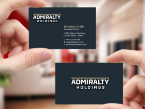 Business Card Design by Creations Box 2015 for Hillcrest Holdings | Design: #12465174