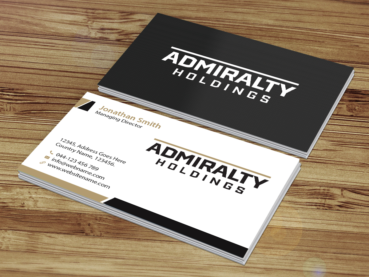 Business Card Design by Creations Box 2015 for Hillcrest Holdings | Design #12465175