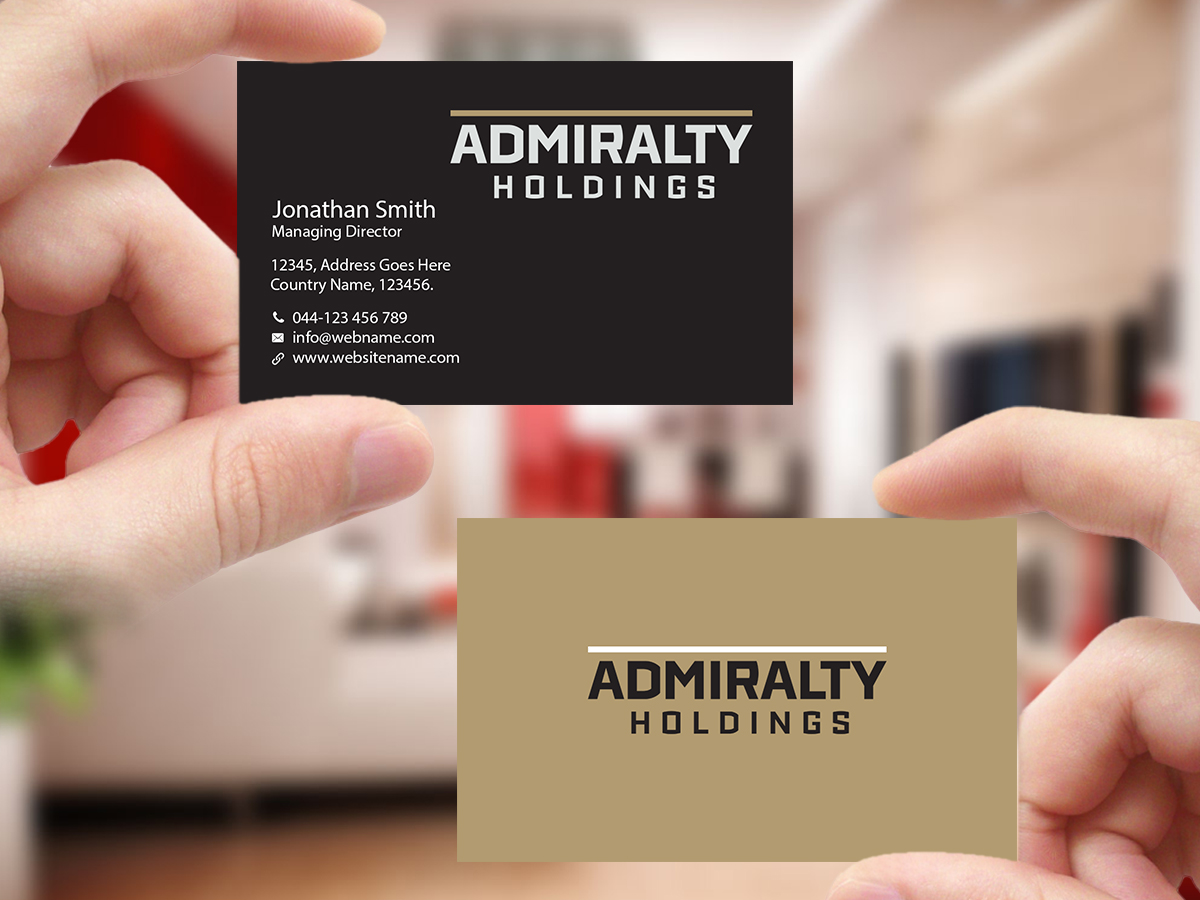 Business Card Design by Creations Box 2015 for Hillcrest Holdings | Design #12465178