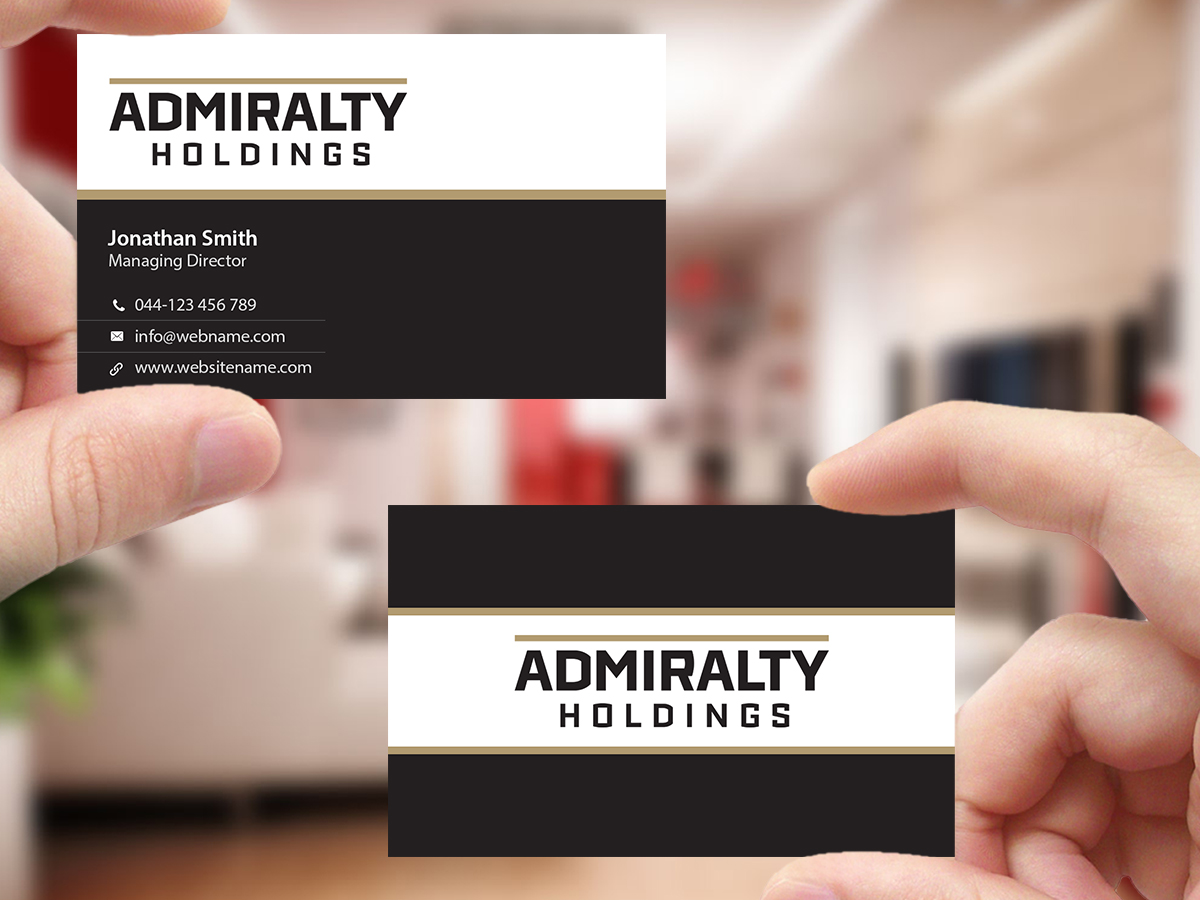 Visitenkarten-Design von Creations Box 2015 für Hillcrest Holdings | Design #12465182