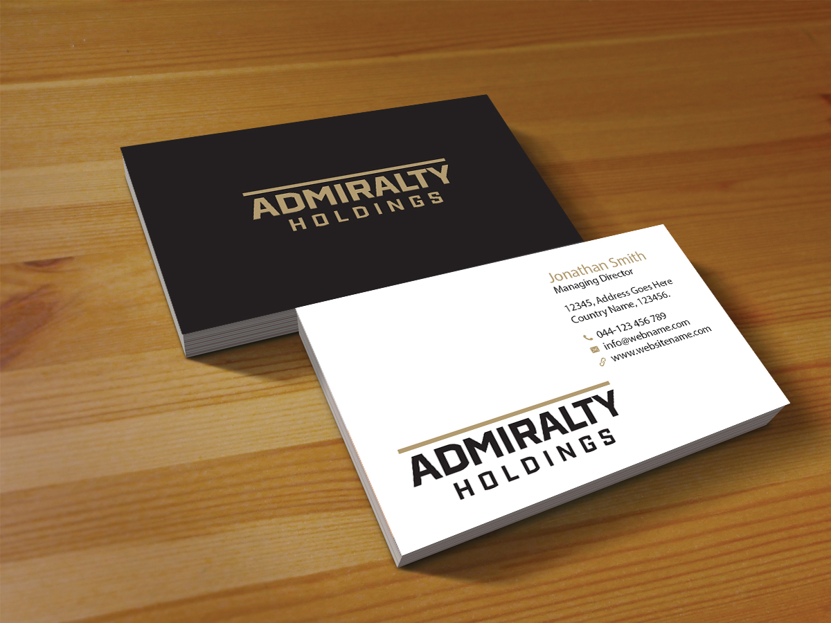 Visitenkarten-Design von Creations Box 2015 für Hillcrest Holdings | Design #12465184