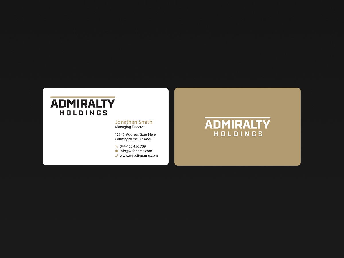 Business Card Design by Creations Box 2015 for Hillcrest Holdings | Design #12465194