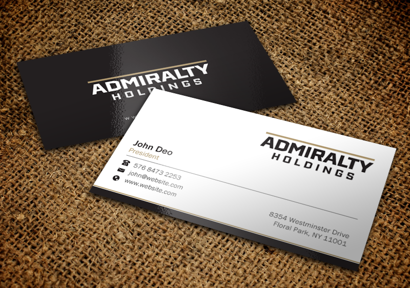 Visitenkarten-Design von Brand aid für Hillcrest Holdings | Design #12471941