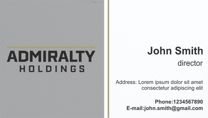 Diseño de Tarjeta de Presentación por Rolands para Hillcrest Holdings | Diseño #12541304