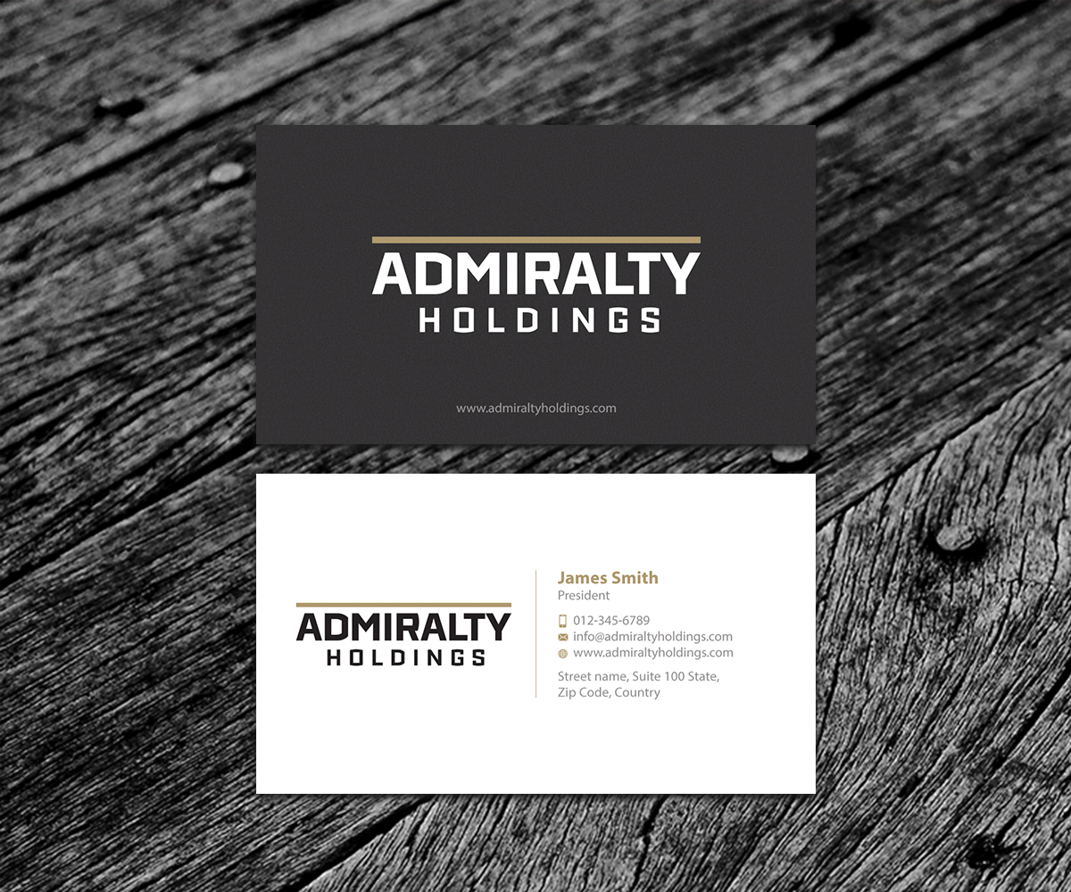 Visitenkarten-Design von SS_Designs für Hillcrest Holdings | Design #12542353