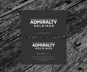 Business Card Design by SS_Designs for Hillcrest Holdings | Design: #12542363