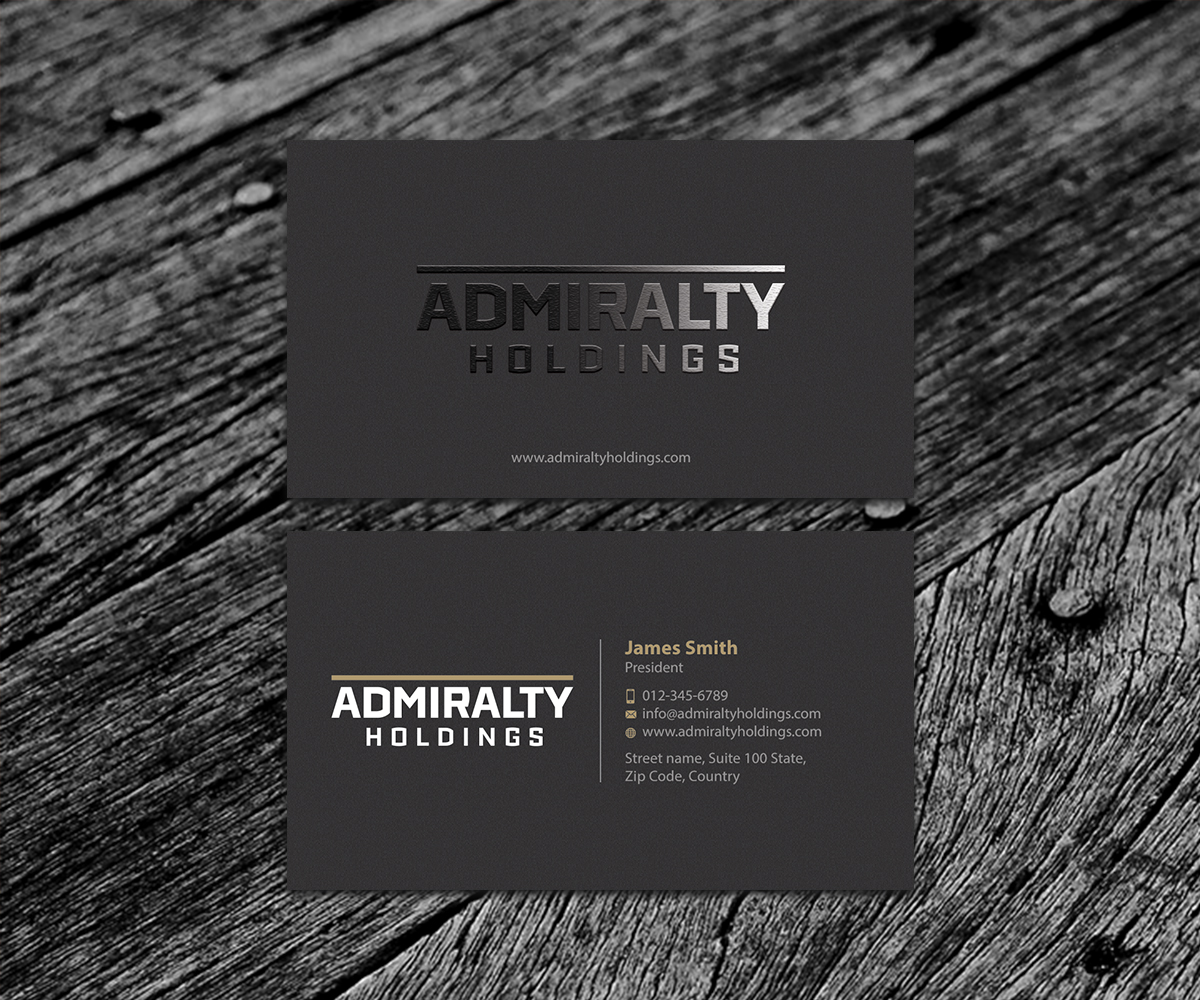 Visitenkarten-Design von SS_Designs für Hillcrest Holdings | Design #12542364